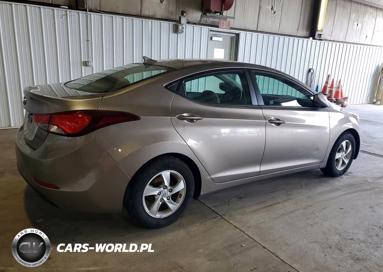 2014 Hyundai Elantra Se VIN:5NPDH4AE2EH519203 - 3