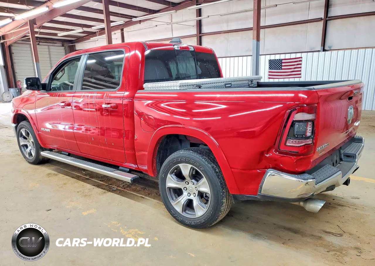 2021 Ram 1500 Laramie VIN:1C6SRFJT4MN653747 - 2