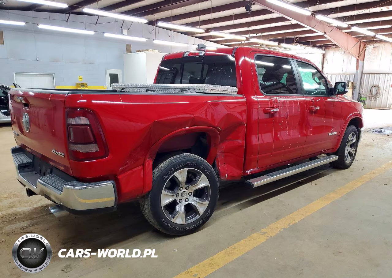2021 Ram 1500 Laramie VIN:1C6SRFJT4MN653747 - 3