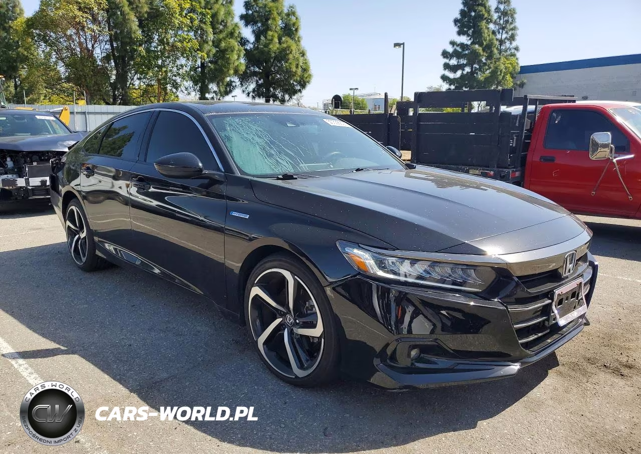 2022 Honda Accord Hybrid Sport VIN:1HGCV3F21NA036582 - 4