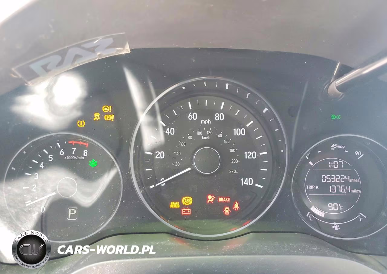 2020 HONDA HR-V LX VIN:3CZRU6H31LM714339 - 9
