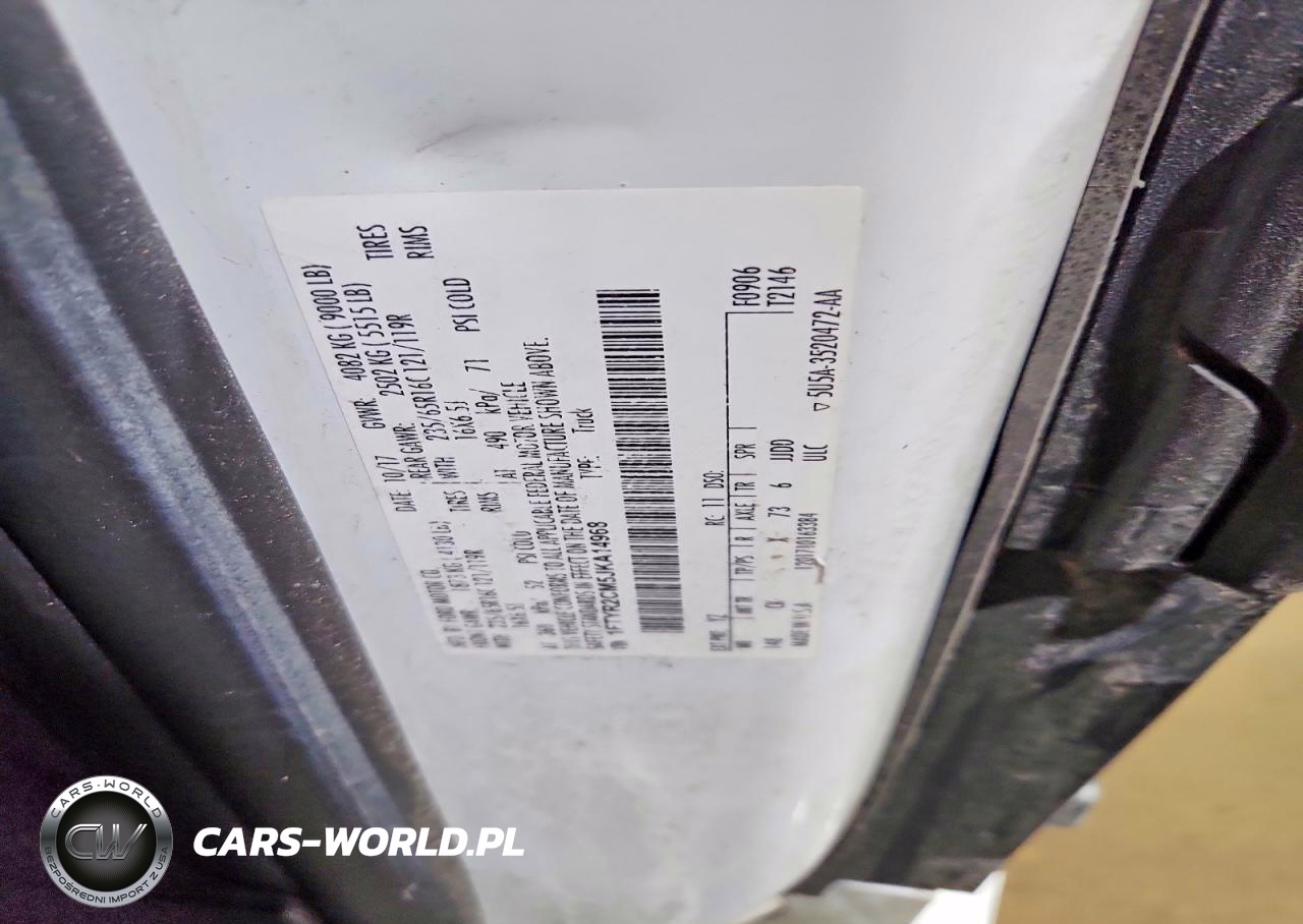 2018 Ford Transit T-250 VIN:1FTYR2CM5JKA14968 - 13