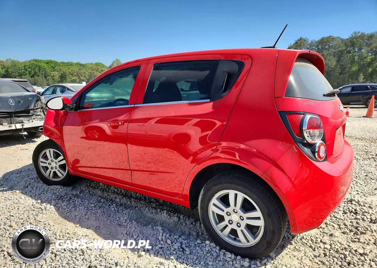 2015 Chevrolet Sonic Lt VIN:1G1JD6SH2F4125672 - 2