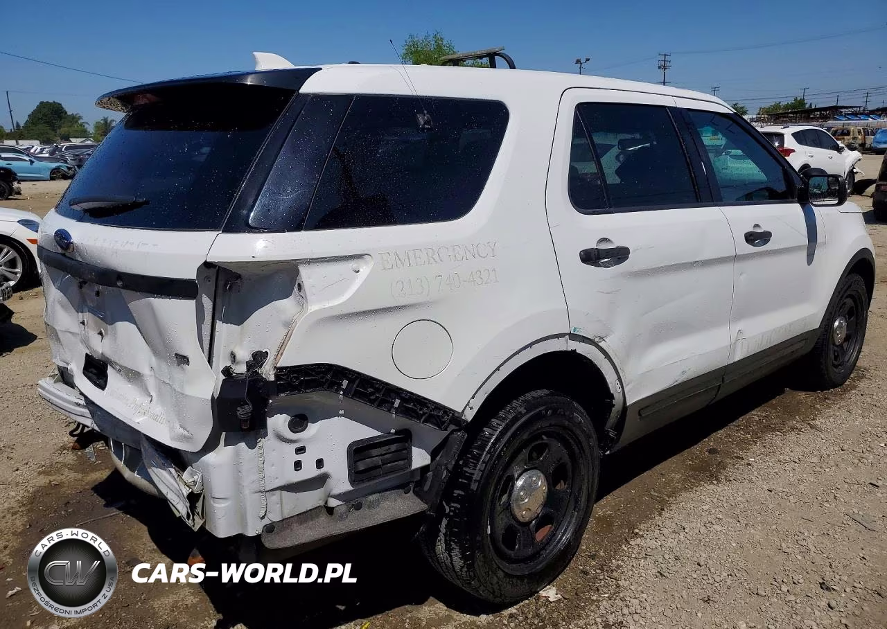 2016 Ford Explorer Police Interceptor VIN:1FM5K8AR9GGD32687 - 3