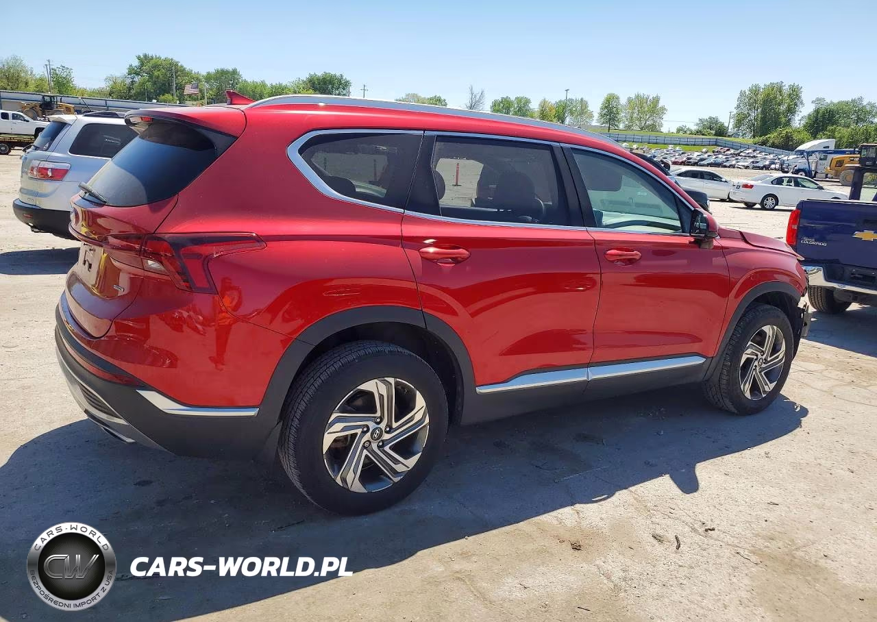 2021 Hyundai Santa Fe Sel VIN:5NMS2DAJ1MH359655 - 3