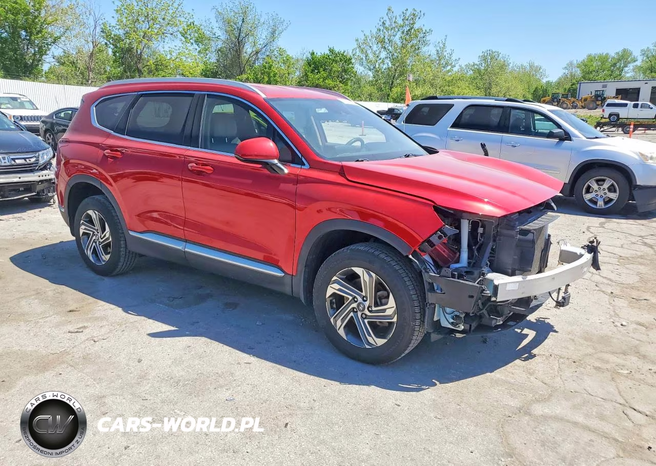 2021 Hyundai Santa Fe Sel VIN:5NMS2DAJ1MH359655 - 4