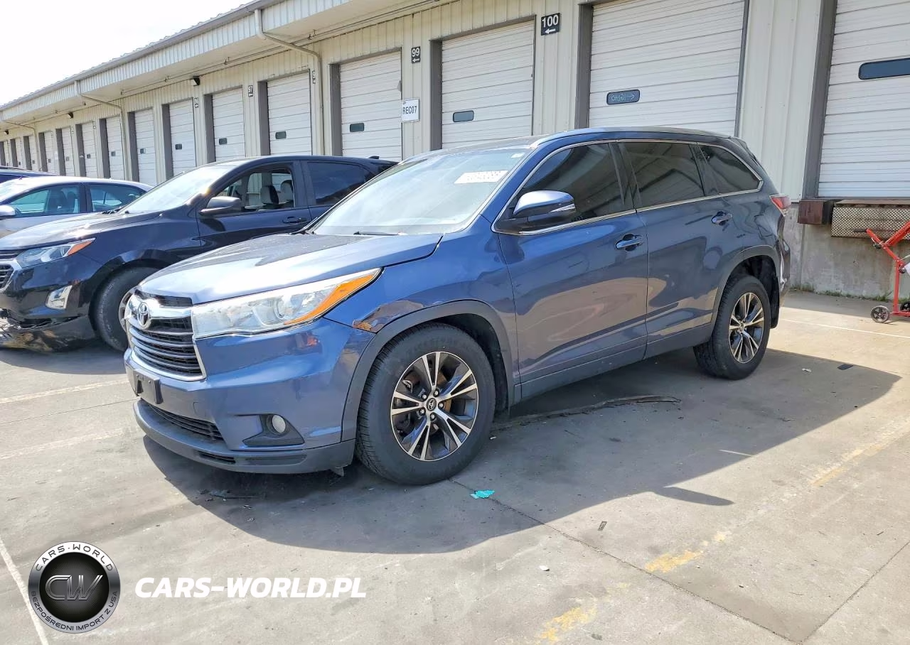 2016 Toyota Highlander Xle