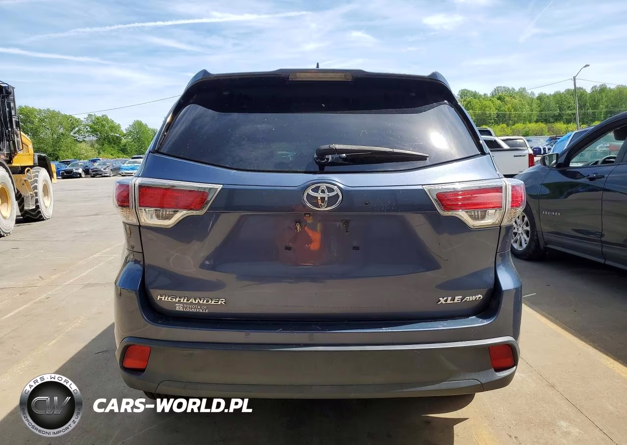 2016 Toyota Highlander Xle VIN:5TDJKRFH4GS322812 - 6