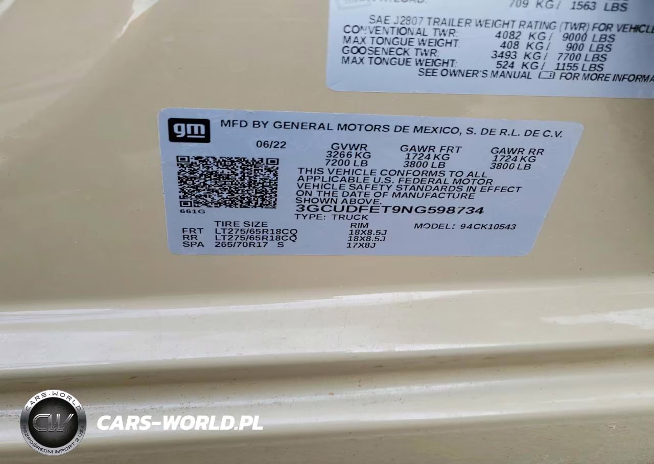 2022 Chevrolet Silverado K1500 Lt Trail Boss VIN:3GCUDFET9NG598734 - 12