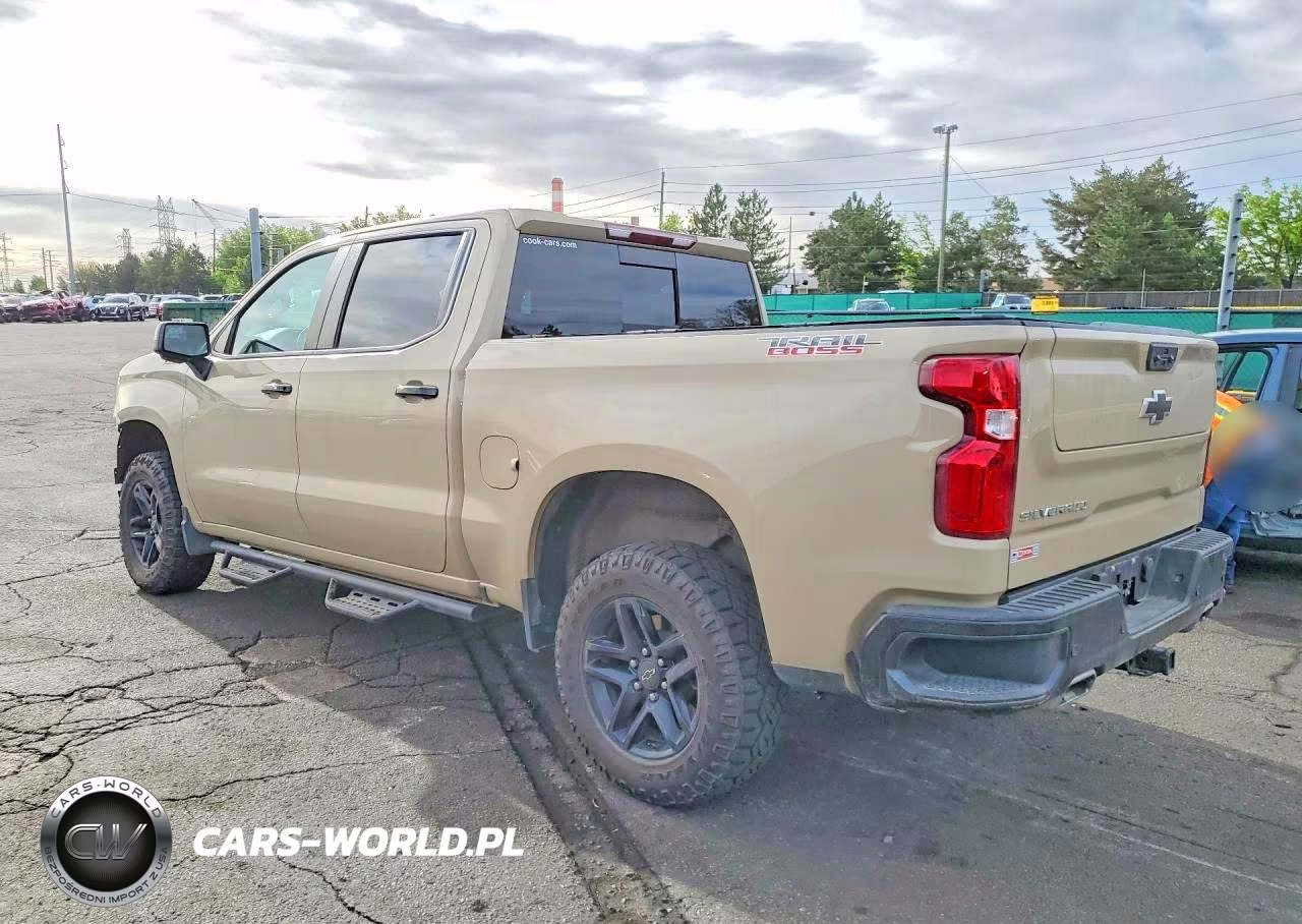 2022 Chevrolet Silverado K1500 Lt Trail Boss VIN:3GCUDFET9NG598734 - 2