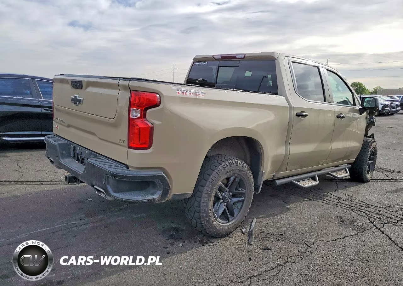 2022 Chevrolet Silverado K1500 Lt Trail Boss VIN:3GCUDFET9NG598734 - 3