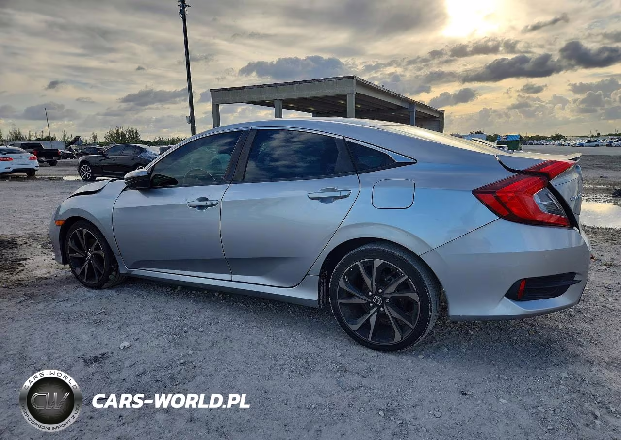 2020 Honda Civic Sport VIN:2HGFC2F86LH589969 - 2