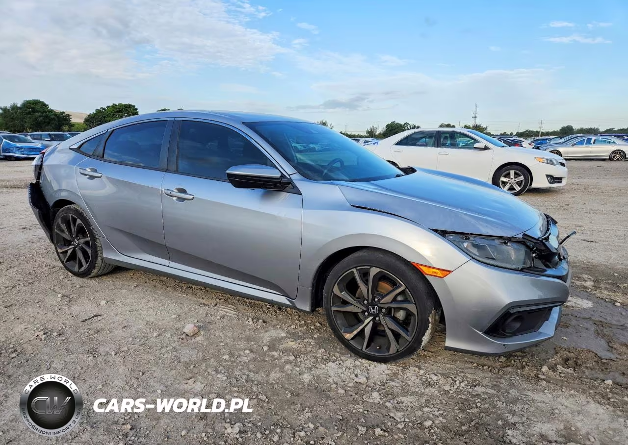 2020 Honda Civic Sport VIN:2HGFC2F86LH589969 - 4