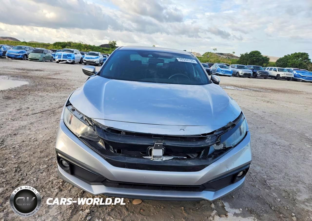 2020 Honda Civic Sport VIN:2HGFC2F86LH589969 - 5