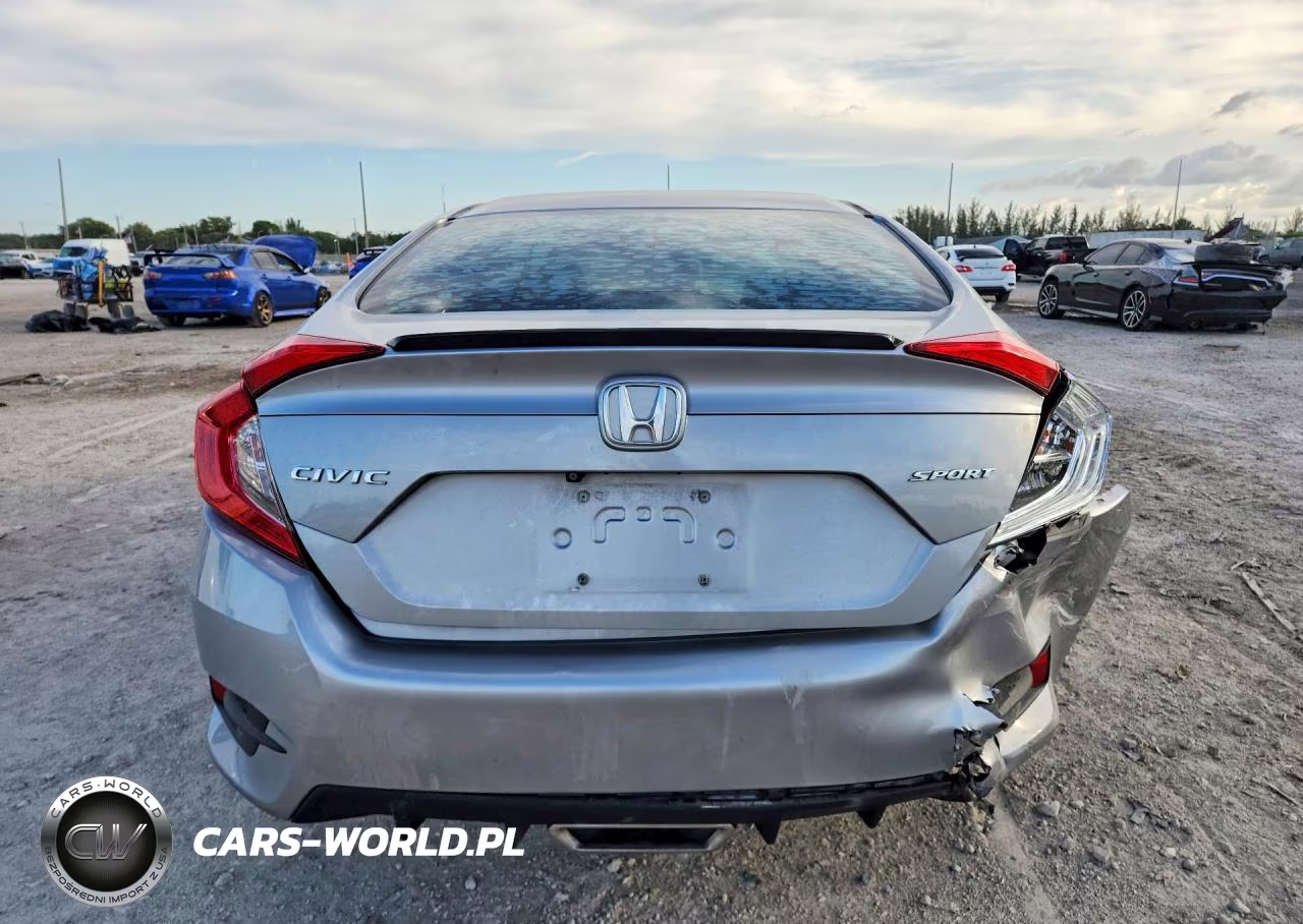 2020 Honda Civic Sport VIN:2HGFC2F86LH589969 - 6
