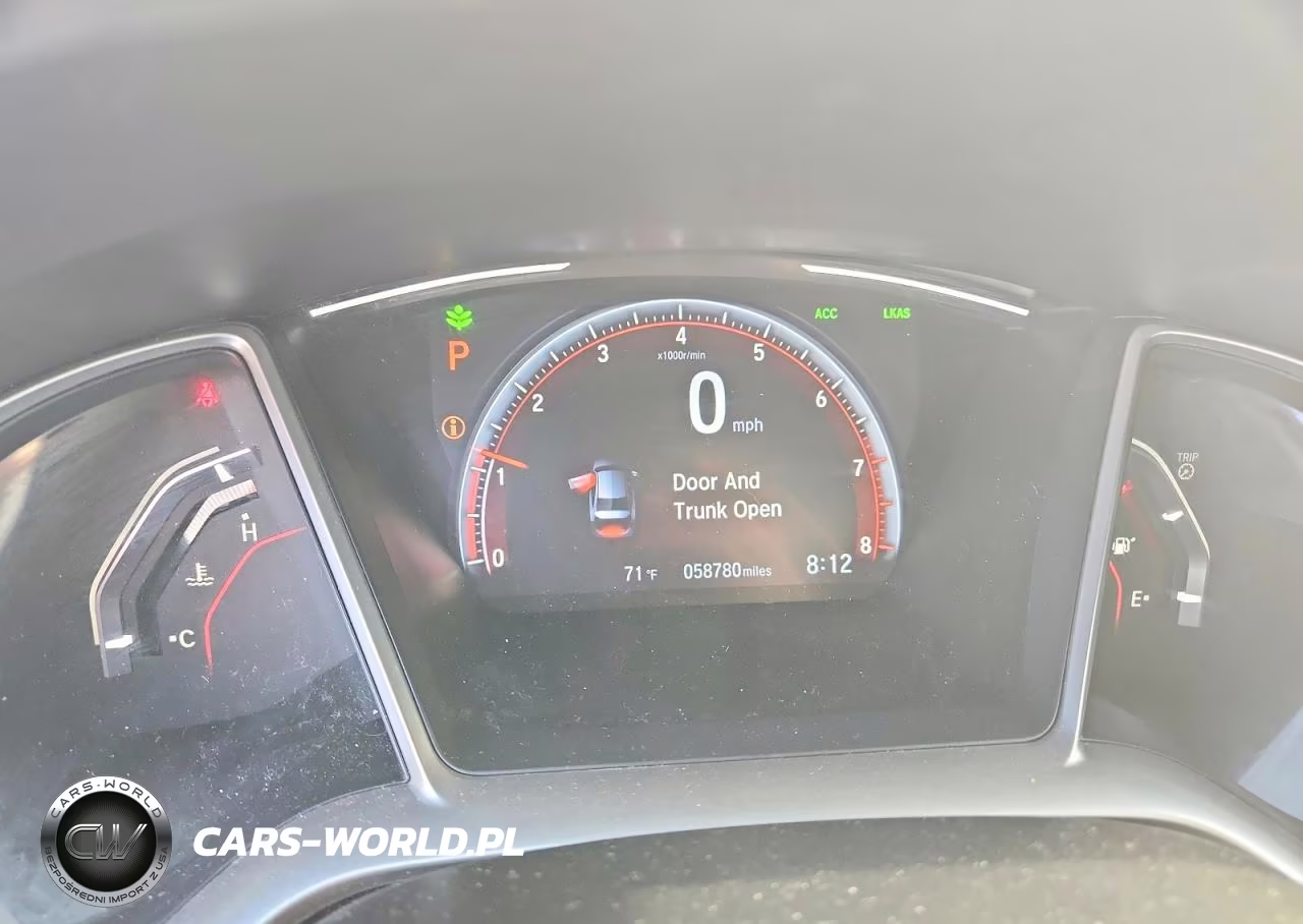 2020 Honda Civic Sport VIN:2HGFC2F86LH589969 - 9