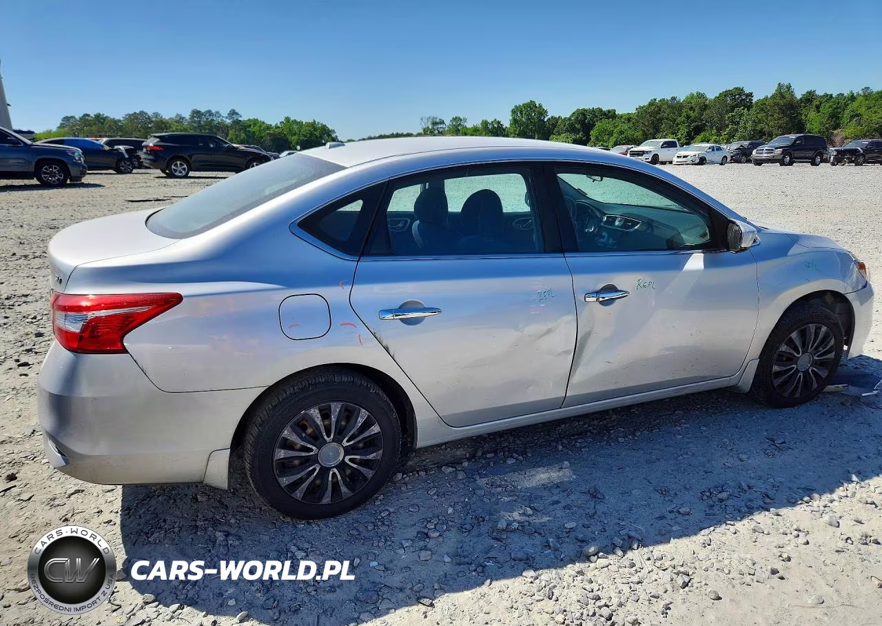 2017 Nissan Sentra Sv VIN:3N1AB7AP8HY241215 - 3