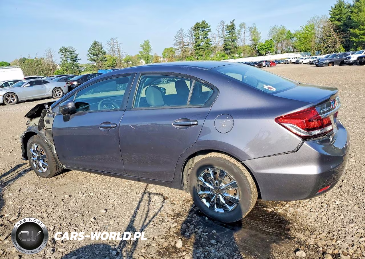 2015 Honda Civic Lx VIN:19XFB2F59FE295652 - 2