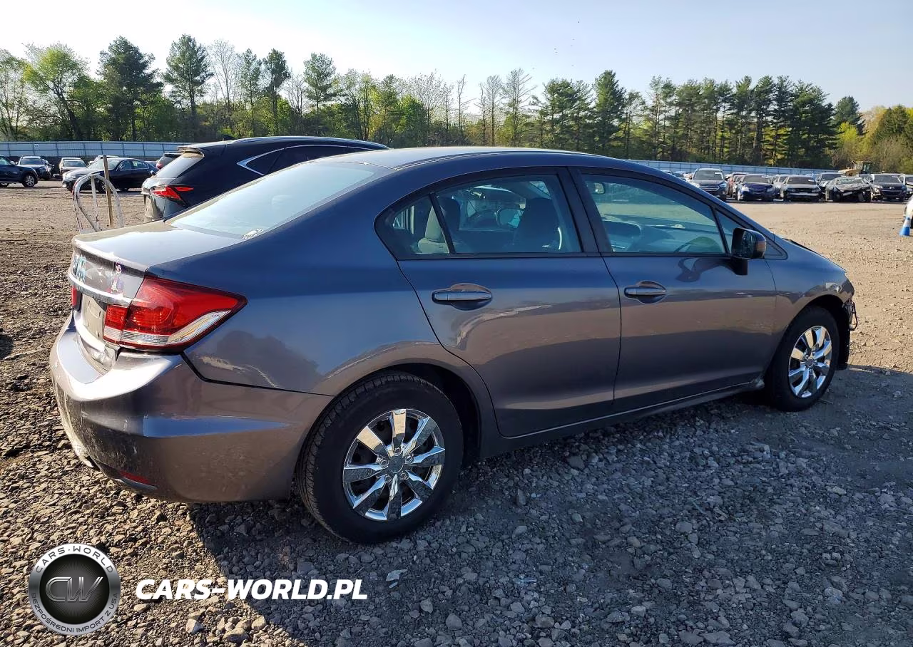 2015 Honda Civic Lx VIN:19XFB2F59FE295652 - 3