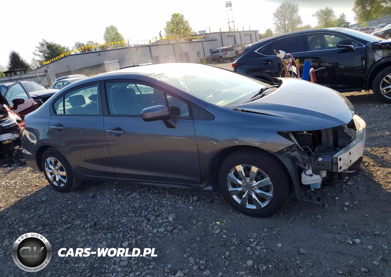 2015 Honda Civic Lx VIN:19XFB2F59FE295652 - 4