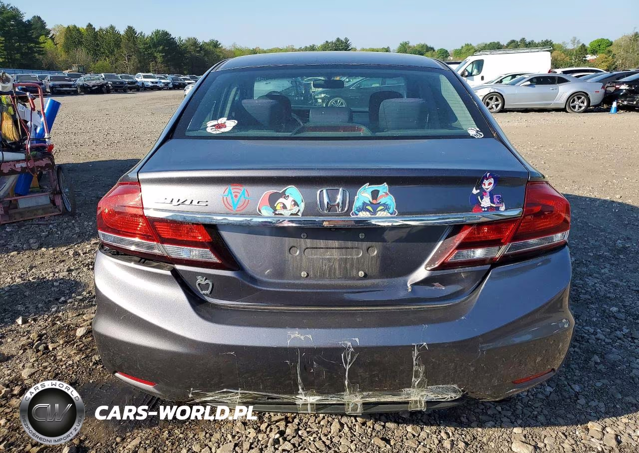 2015 Honda Civic Lx VIN:19XFB2F59FE295652 - 6