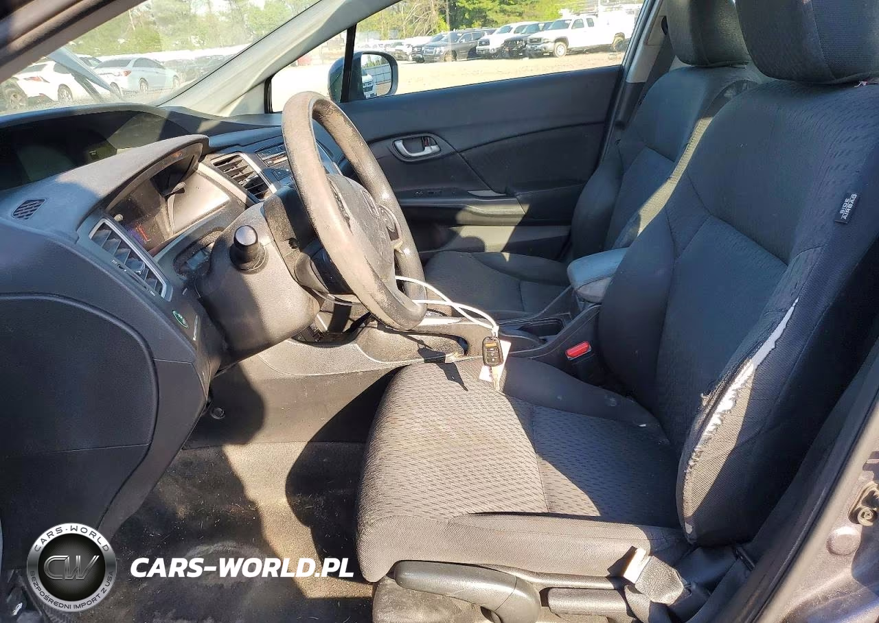 2015 Honda Civic Lx VIN:19XFB2F59FE295652 - 7