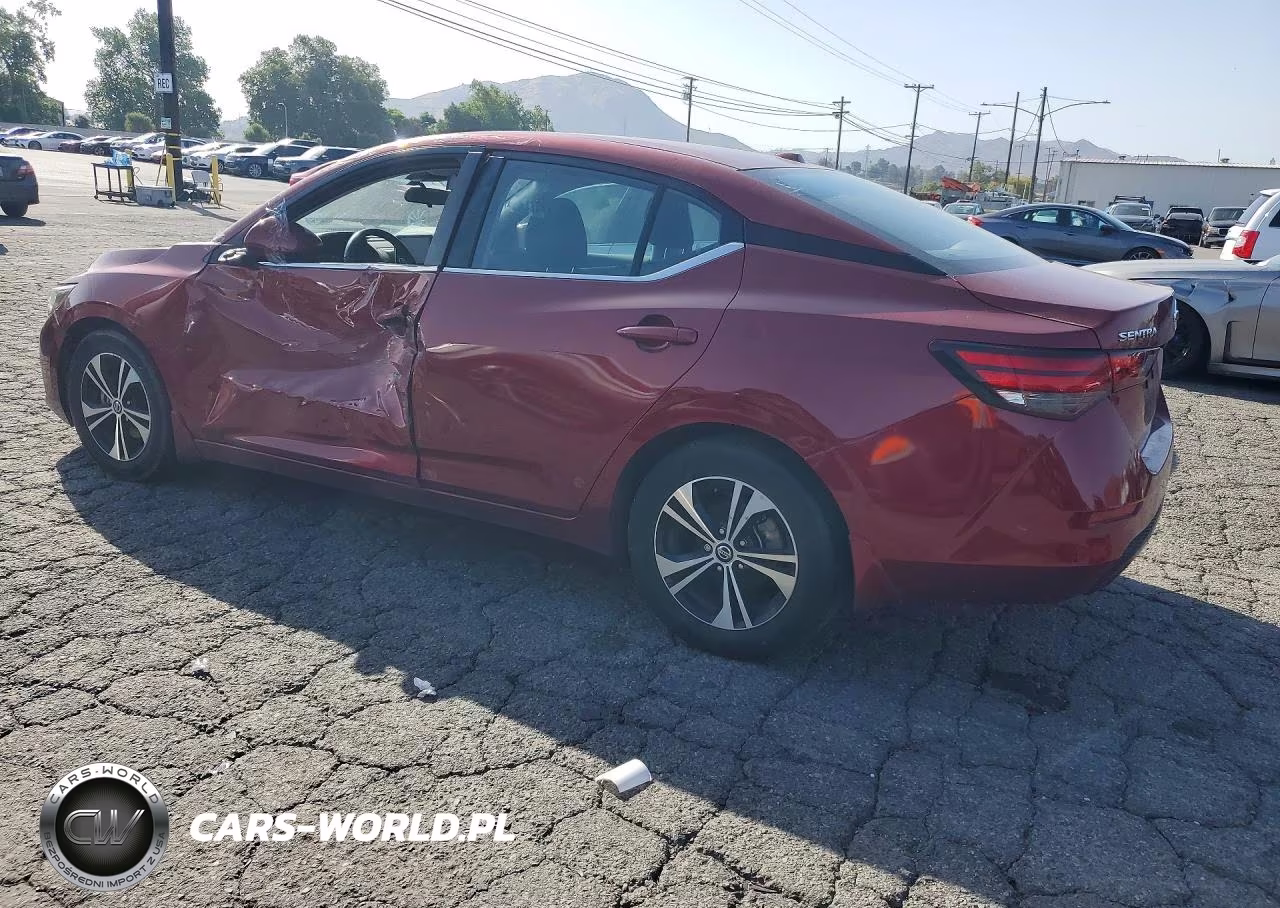 2021 Nissan Sentra Sv VIN:3N1AB8CVXMY226582 - 2