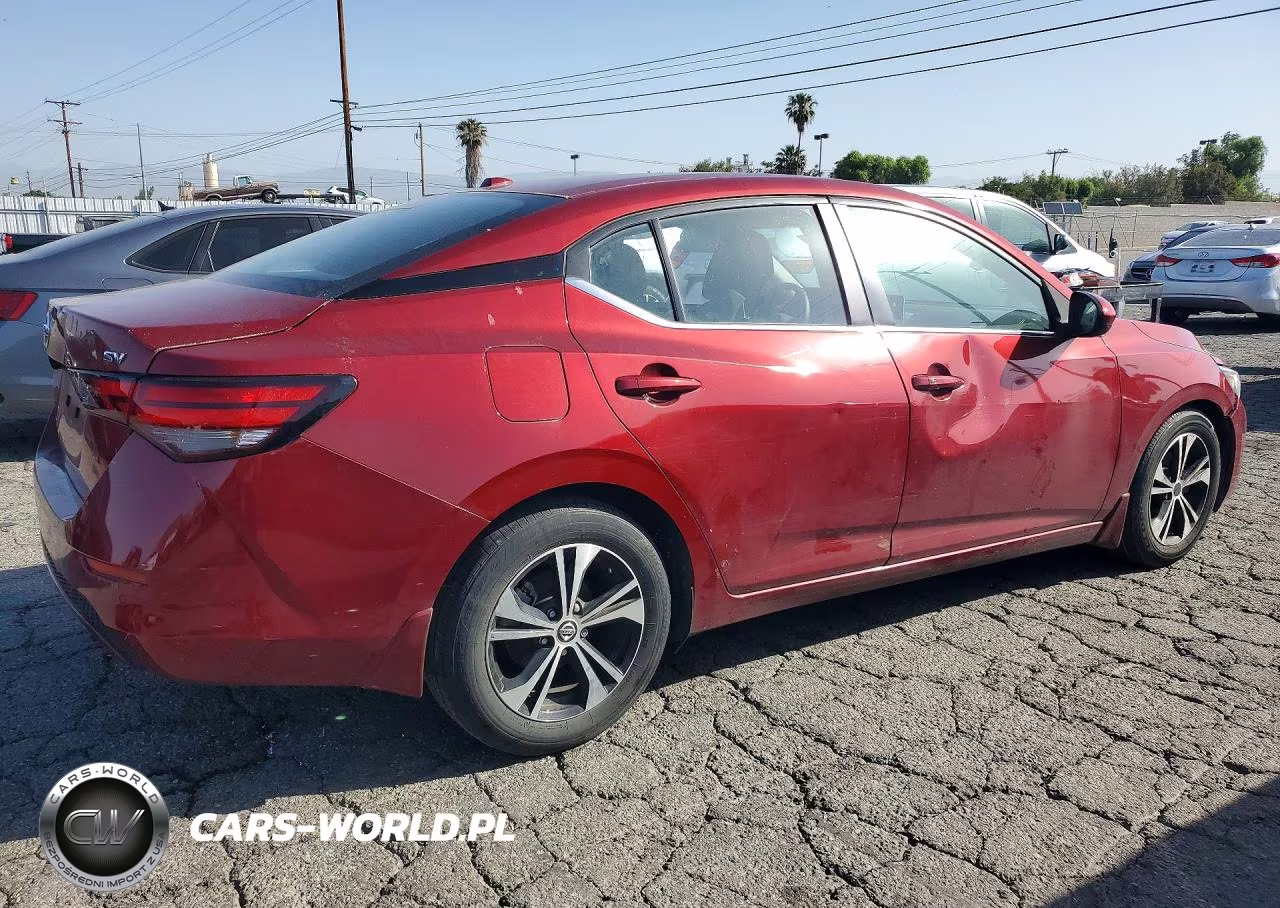2021 Nissan Sentra Sv VIN:3N1AB8CVXMY226582 - 3