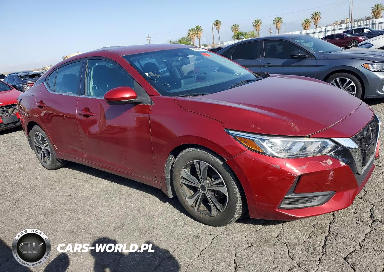 2021 Nissan Sentra Sv VIN:3N1AB8CVXMY226582 - 4