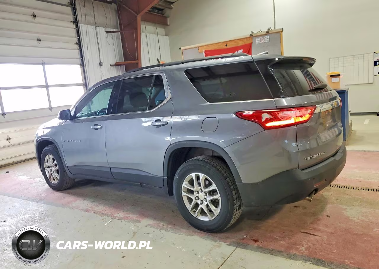 2021 Chevrolet Traverse Lt VIN:1GNEVGKW5MJ166250 - 2