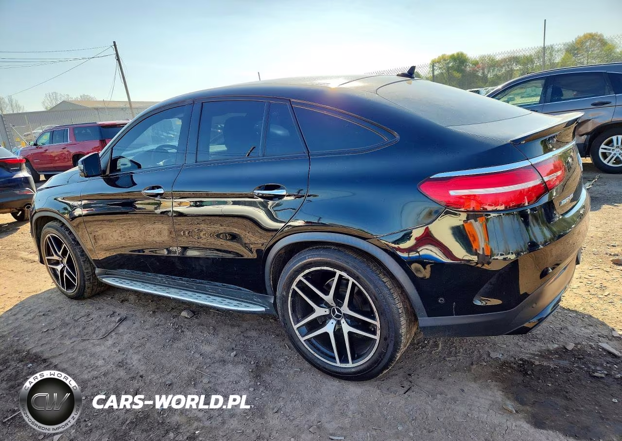 2019 Mercedes-Benz Gle Coupe 43 Amg VIN:4JGED6EB6KA137377 - 2