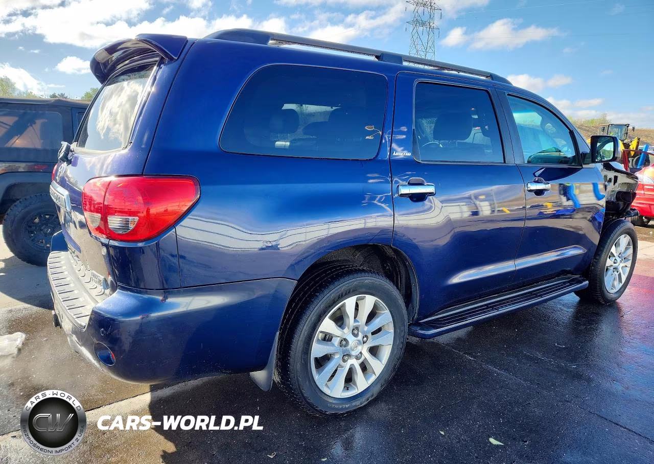 2008 Toyota Sequoia Limited VIN:5TDBY68A88S004887 - 3