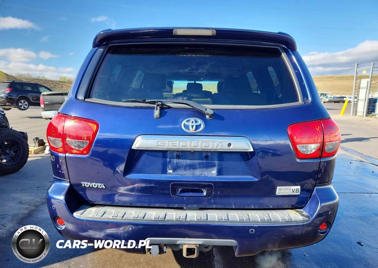 2008 Toyota Sequoia Limited VIN:5TDBY68A88S004887 - 6