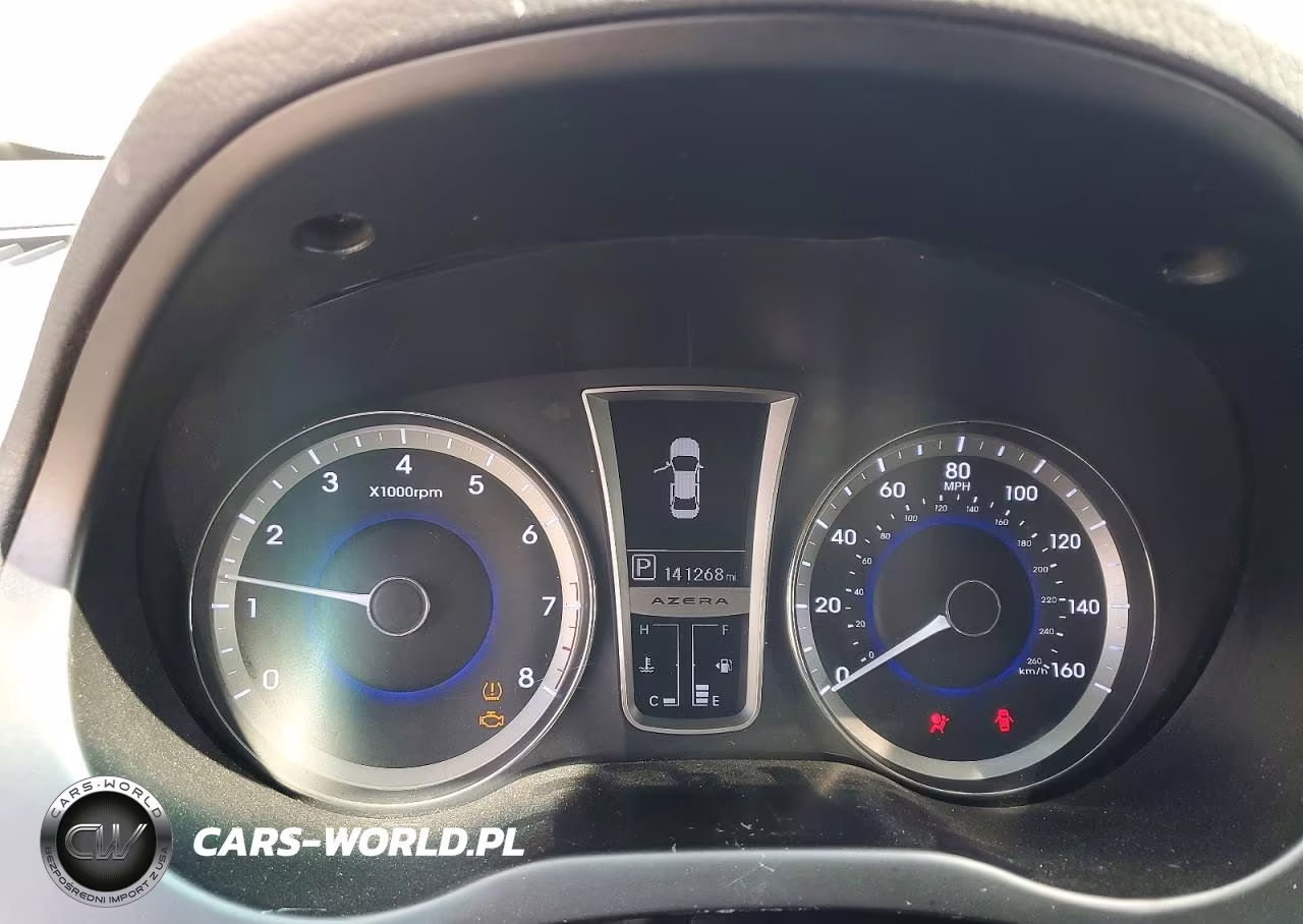 2013 Hyundai Azera Base VIN:KMHFH4JG9DA197963 - 9