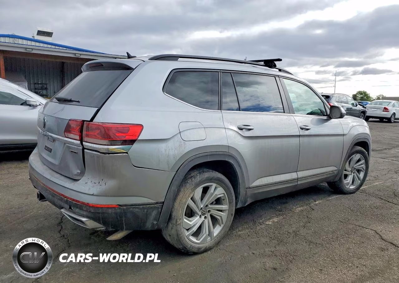 2021 Volkswagen Atlas Se VIN:1V2HR2CA2MC584154 - 3