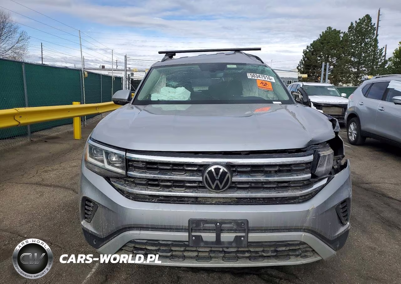 2021 Volkswagen Atlas Se VIN:1V2HR2CA2MC584154 - 5