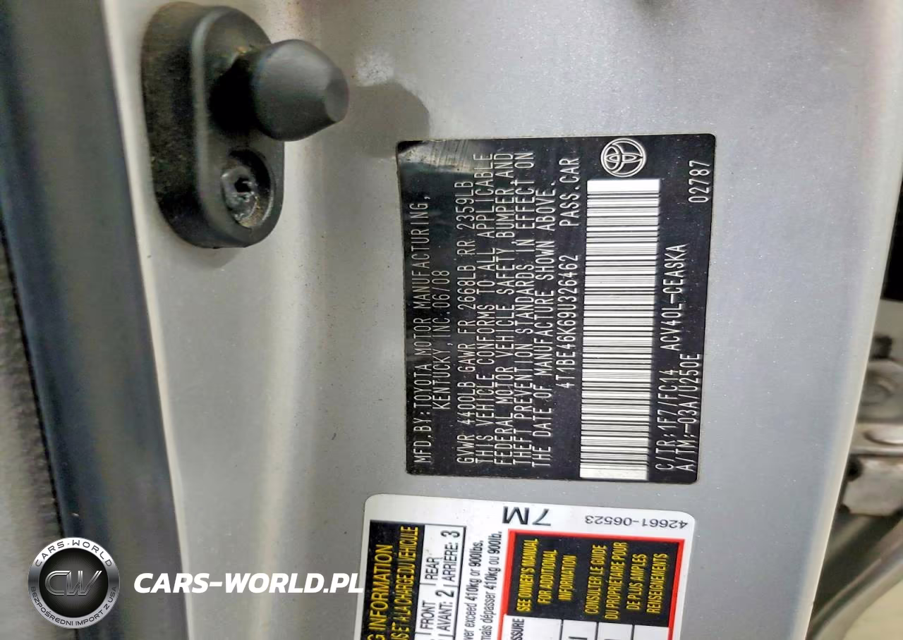 2009 Toyota Camry Se VIN:4T1BE46K69U326462 - 13