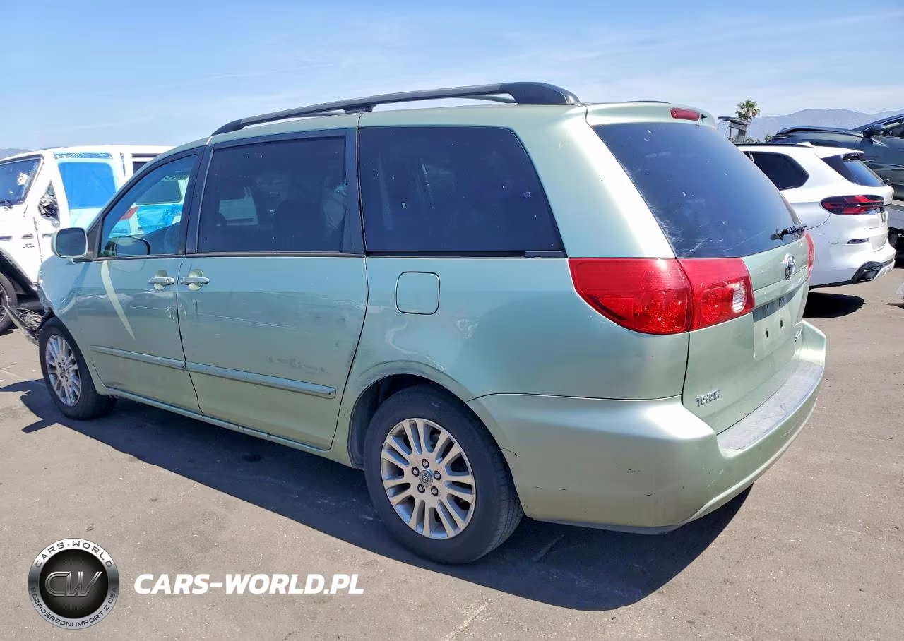 2008 Toyota Sienna Xle VIN:5TDZK22C48S189572 - 2