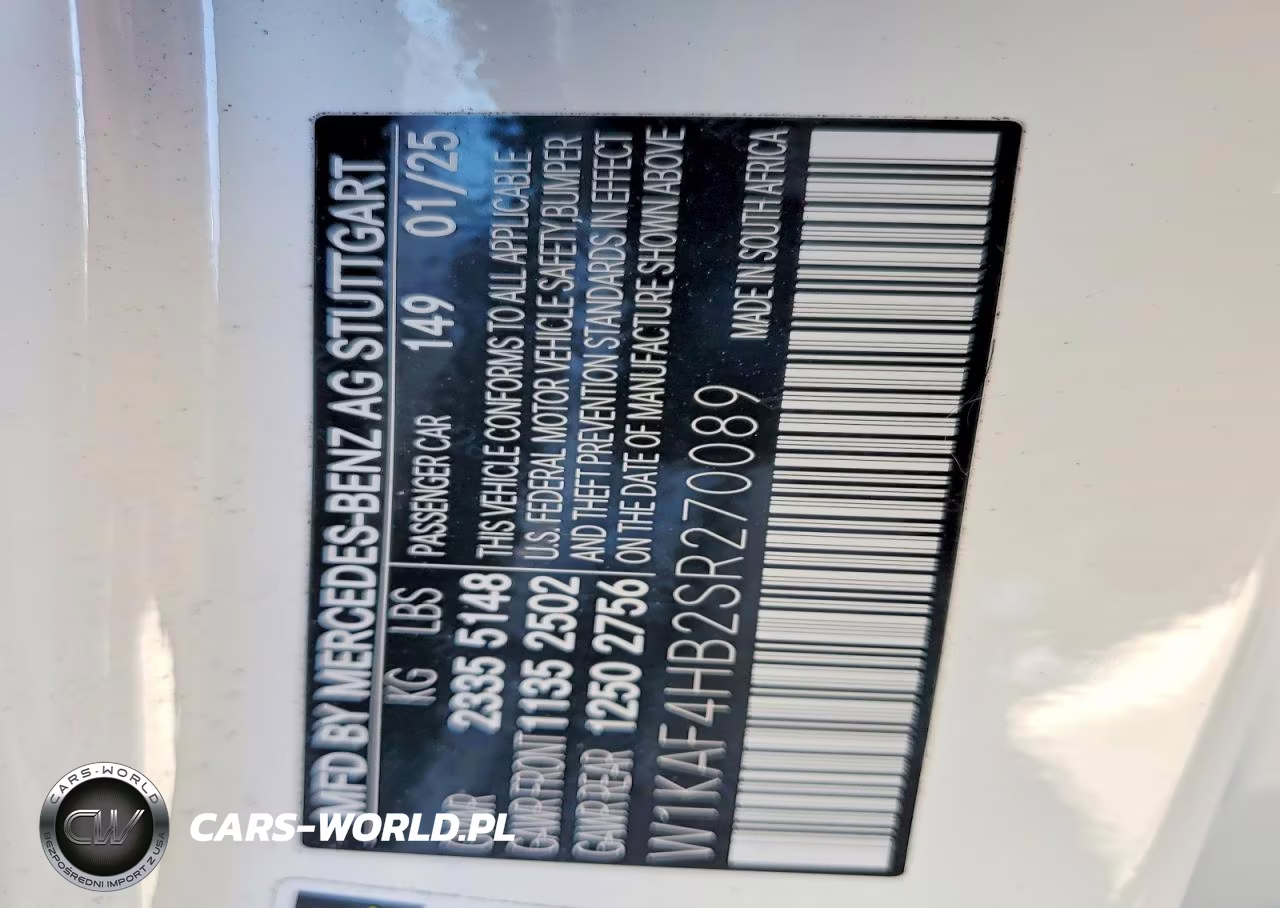 2025 Mercedes-Benz C 300 4Matic VIN:W1KAF4HB2SR270089 - 13