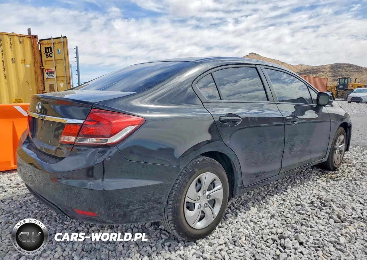 2013 Honda Civic VIN:2HGFB2F5XDH601678 - 3