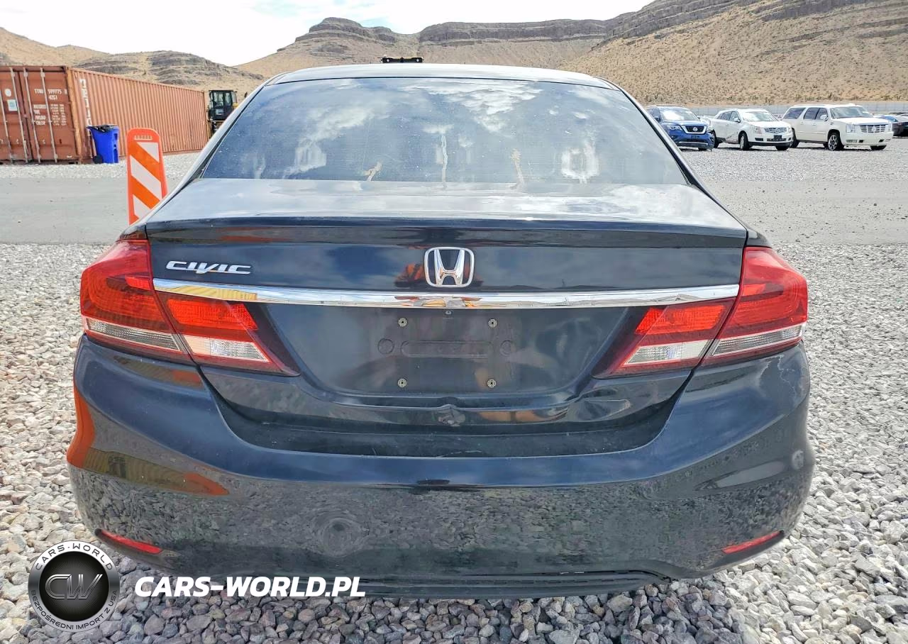 2013 Honda Civic VIN:2HGFB2F5XDH601678 - 6