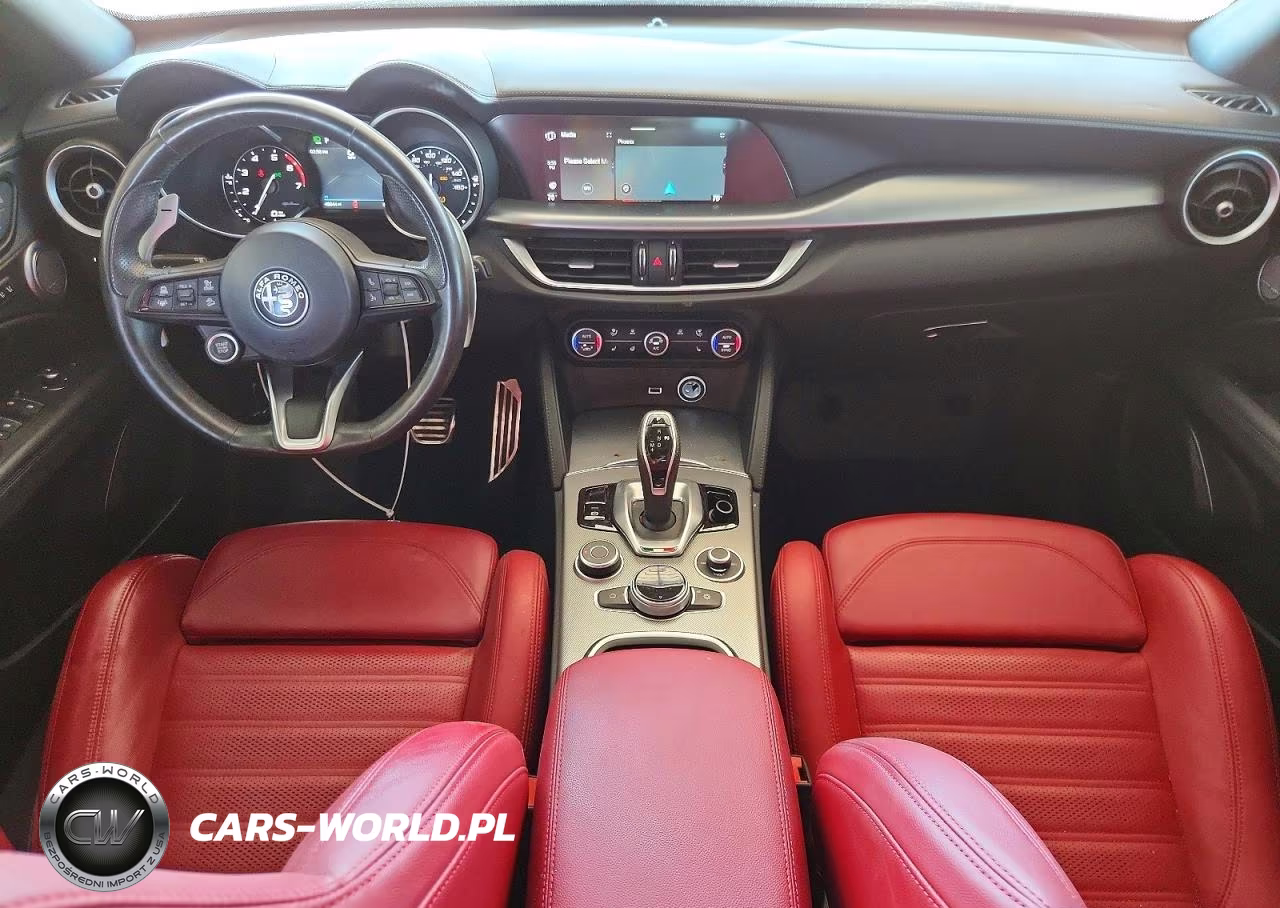 2022 Alfa Romeo Stelvio Ti VIN:ZASPAKBN6N7D31459 - 8