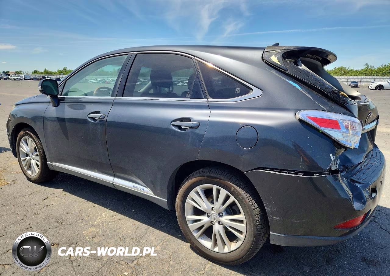2010 Lexus Rx 450H VIN:JTJZB1BA8A2000814 - 2