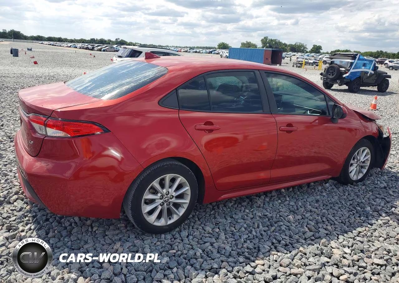 2021 Toyota Corolla Le VIN:5YFVPMAE1MP245341 - 3