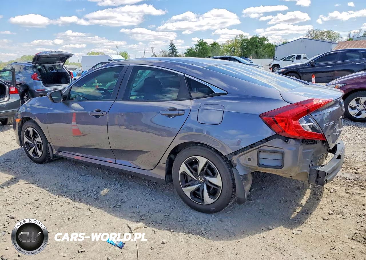 2020 Honda Civic Lx VIN:2HGFC2F68LH520697 - 2