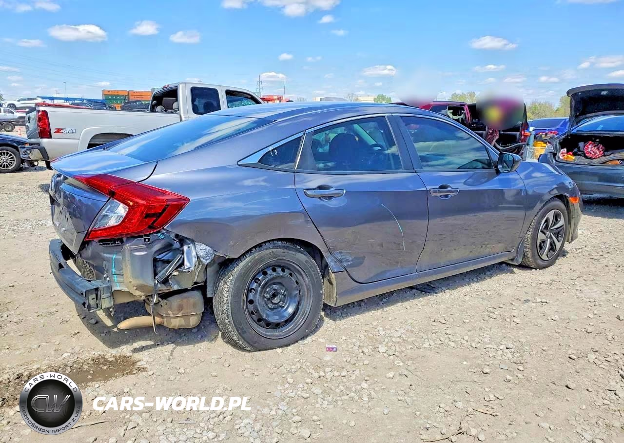 2020 Honda Civic Lx VIN:2HGFC2F68LH520697 - 3