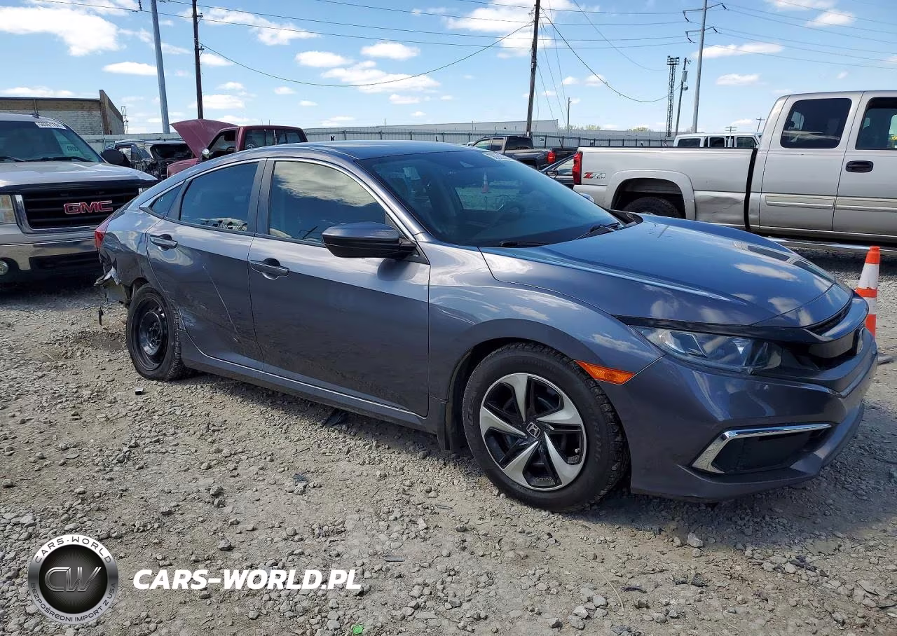 2020 Honda Civic Lx VIN:2HGFC2F68LH520697 - 4