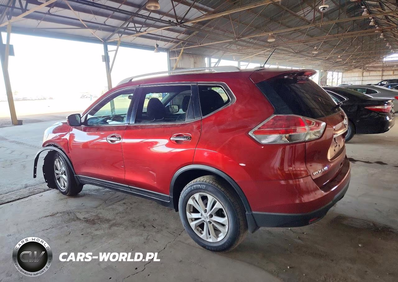 2014 Nissan Rogue Sv VIN:5N1AT2MV8EC752835 - 2