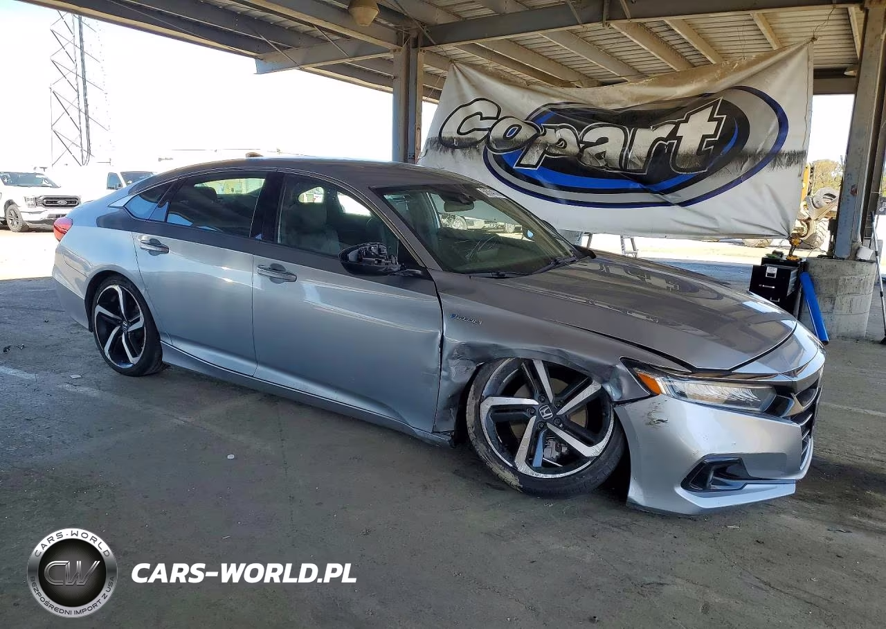 2022 Honda Accord Hybrid Sport VIN:1HGCV3F23NA039855 - 4