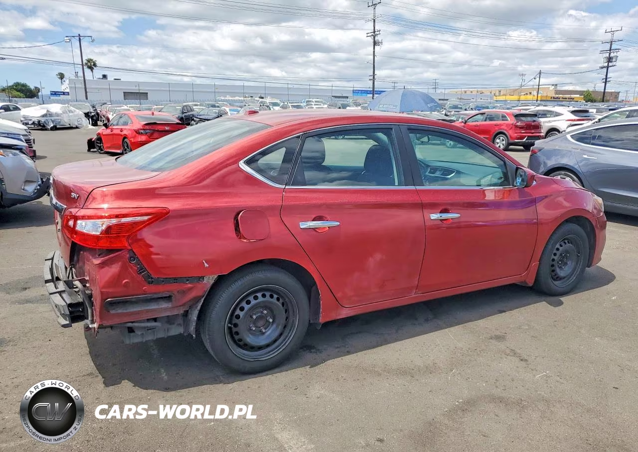 2016 Nissan Sentra Sv VIN:3N1AB7AP8GY266369 - 3
